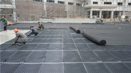 屋頂綠化pvc排水板 綠化 排水板